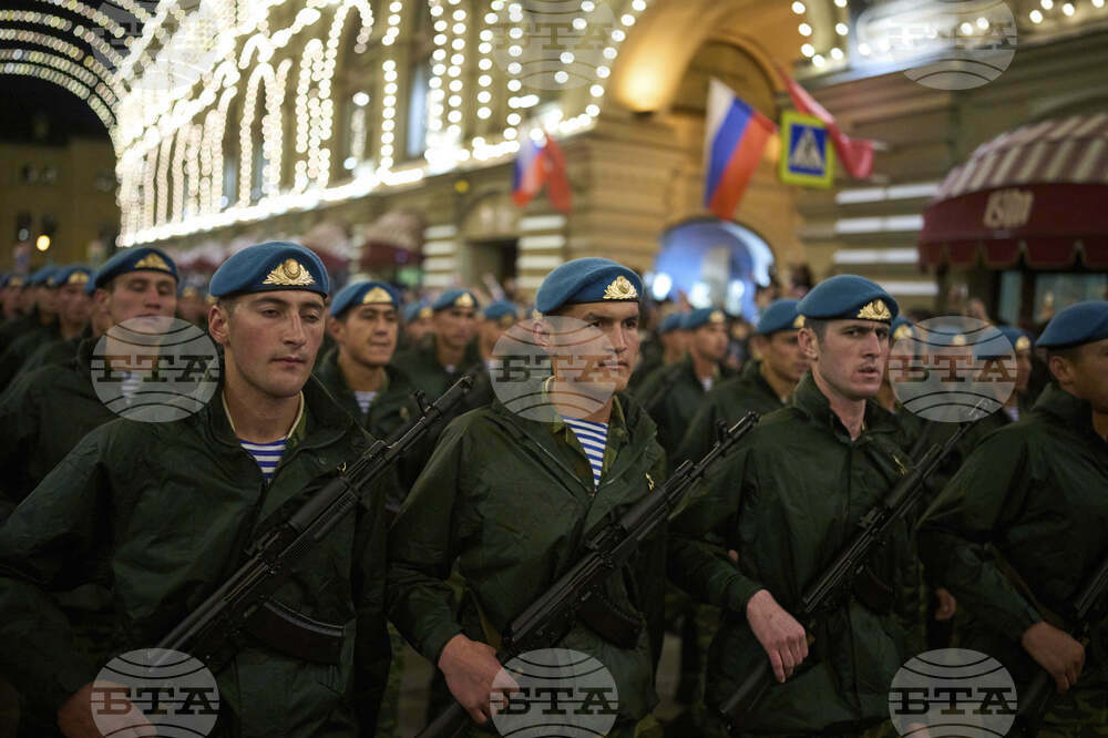 Russia Victory Day Parade Rehearsal