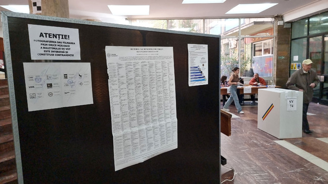 Romanian Candidate Silviu Predoiu Votes for Change, Saying "It's Too Late for Reform"