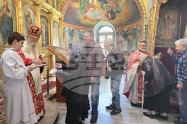 Ловеч - митрополит - служба