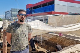 Пловдив - Плоска могила - разкопки - Стоян Иванов