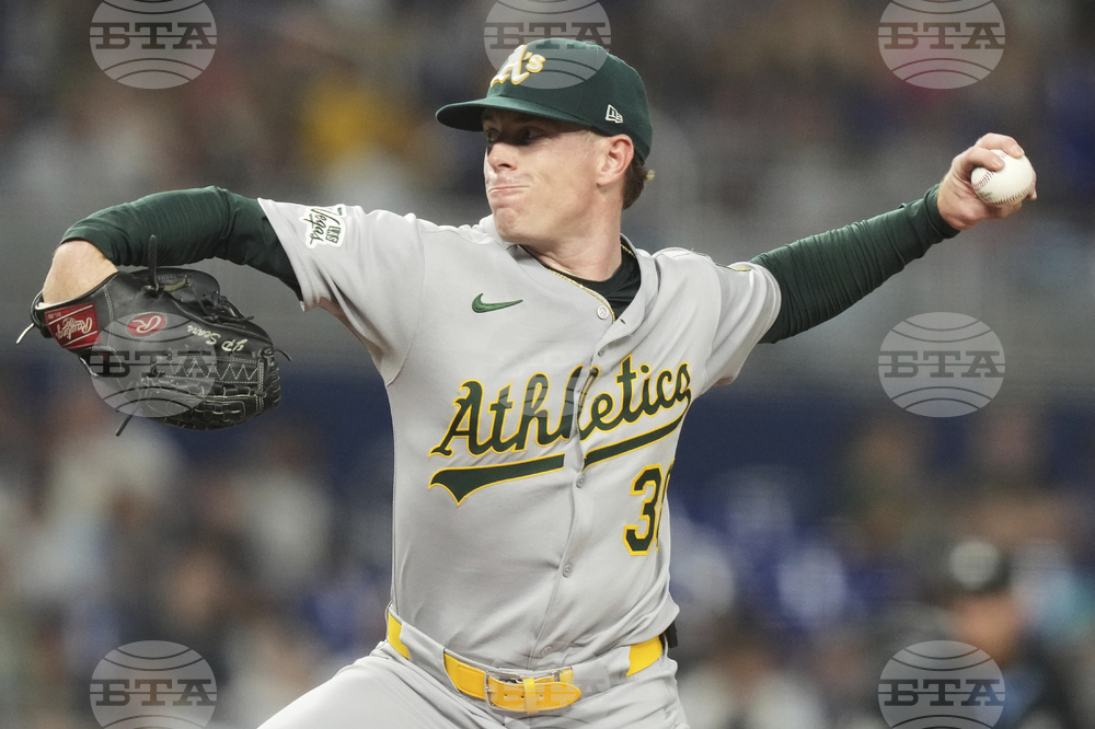 Athletics Marlins Baseball