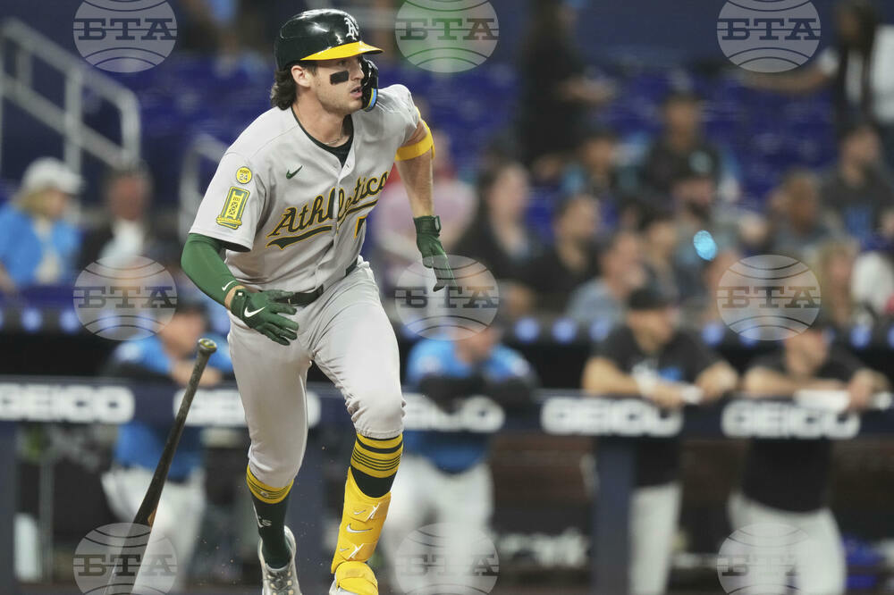Athletics Marlins Baseball