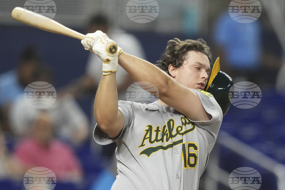 Athletics Marlins Baseball