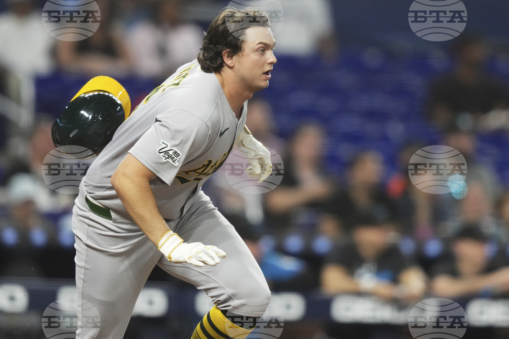 Athletics Marlins Baseball