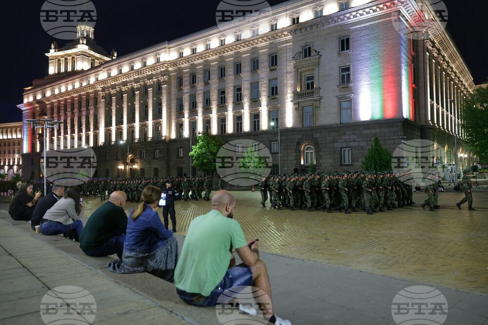 Военен парад - генерална репетиция