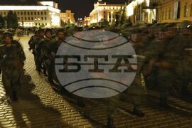 Военен парад - генерална репетиция