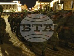 Военен парад - генерална репетиция