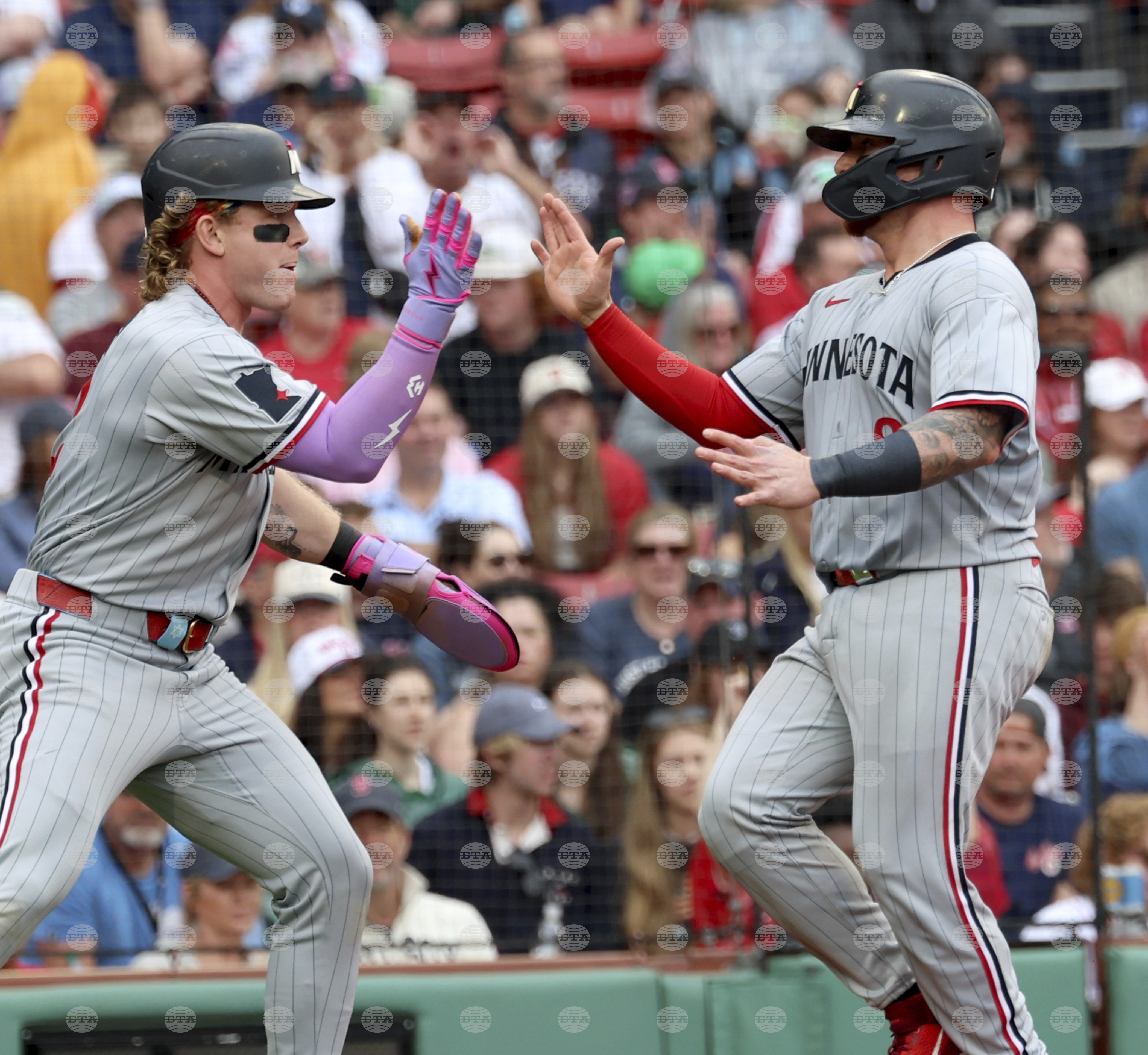 Twins Red Sox Baseball