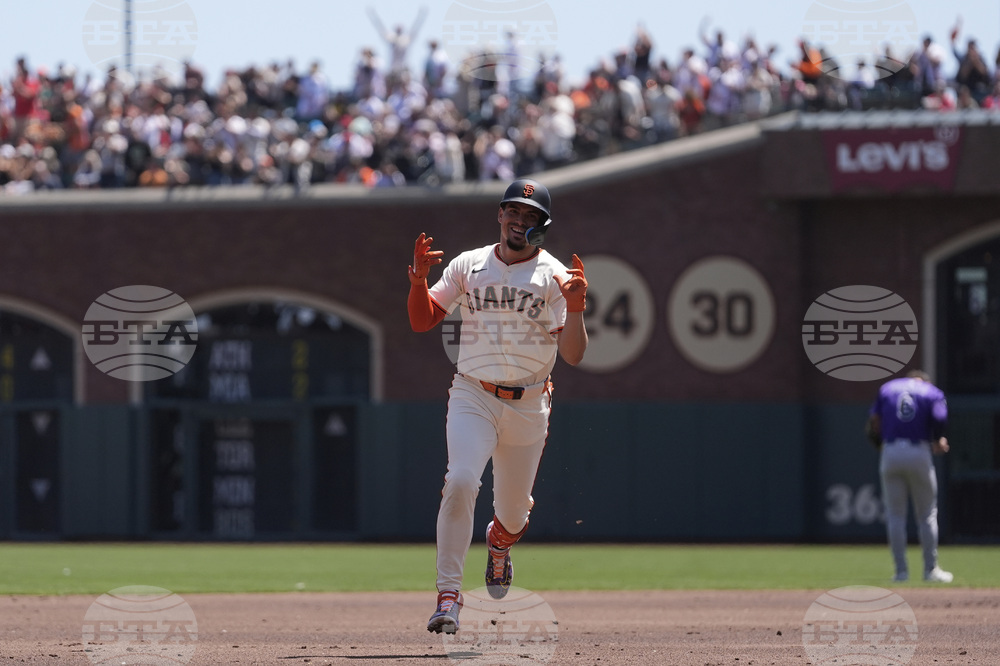 Rockies Giants Baseball