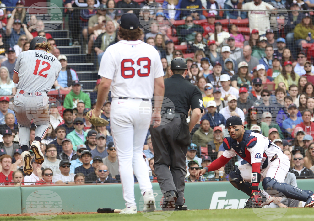 Twins Red Sox Baseball