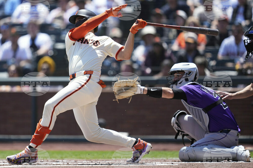 Rockies Giants Baseball