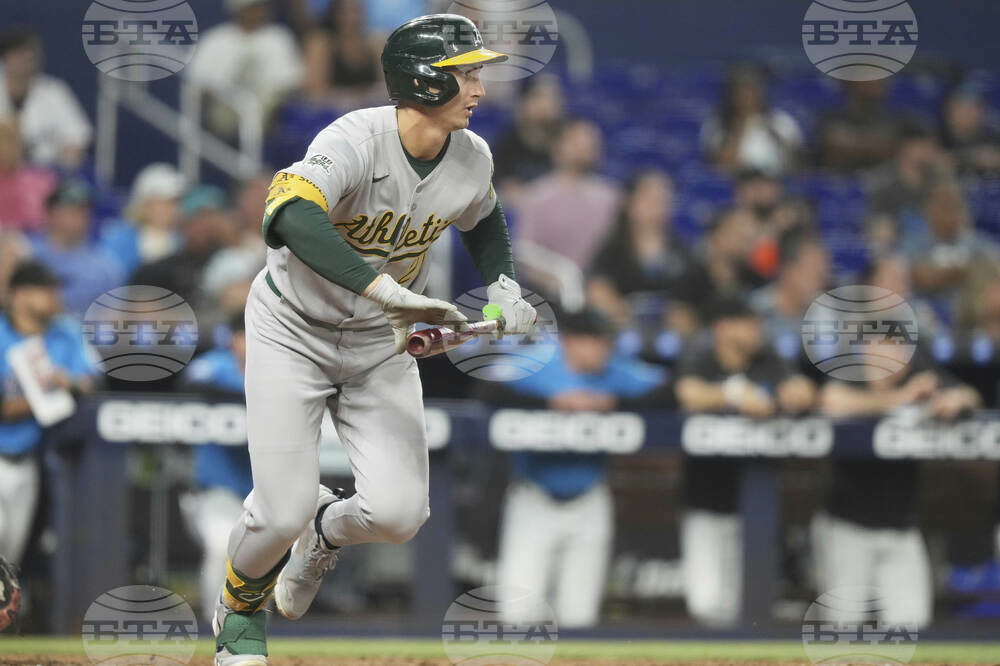 Athletics Marlins Baseball