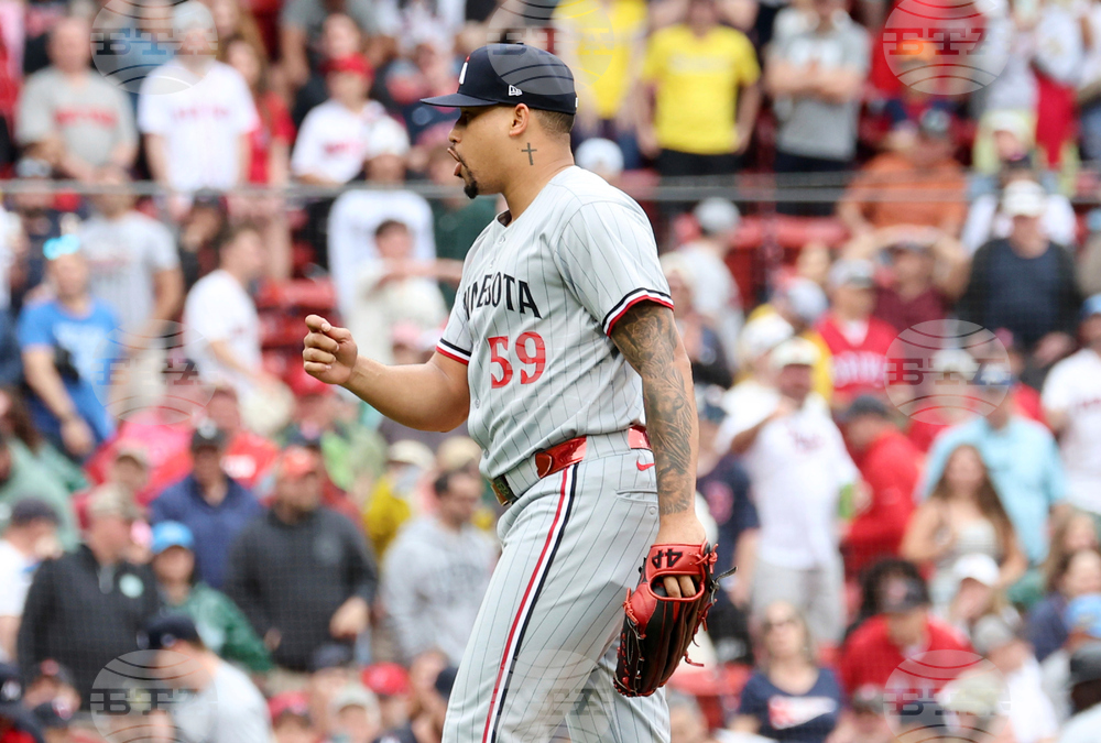 Twins Red Sox Baseball