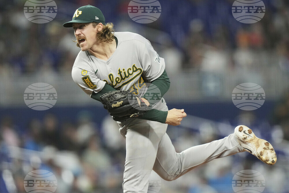 Athletics Marlins Baseball
