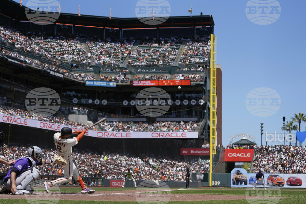 Rockies Giants Baseball