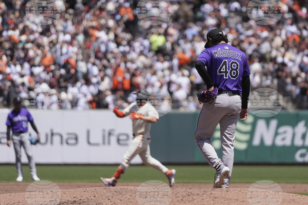 Rockies Giants Baseball