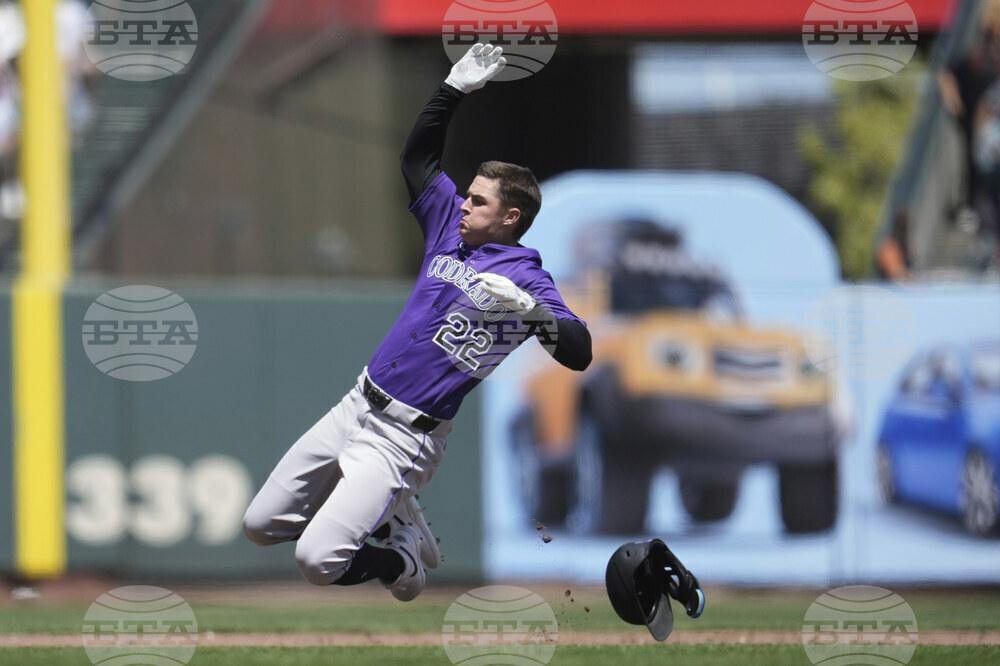 Rockies Giants Baseball