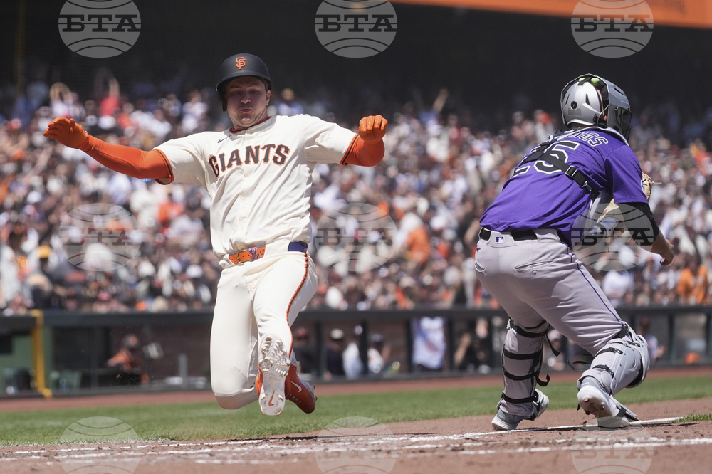 Rockies Giants Baseball