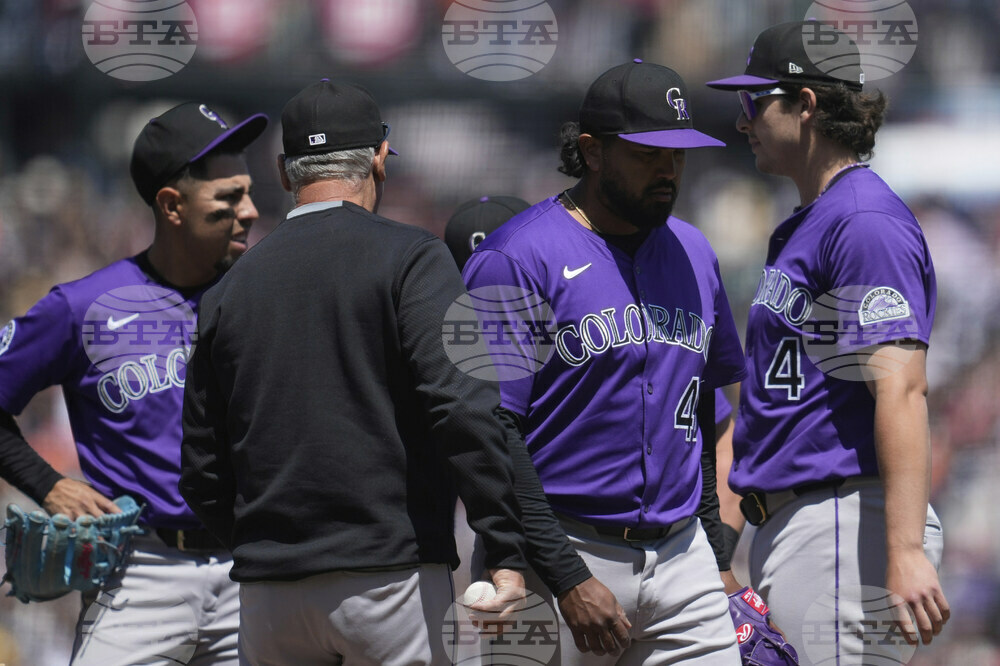 Rockies Giants Baseball