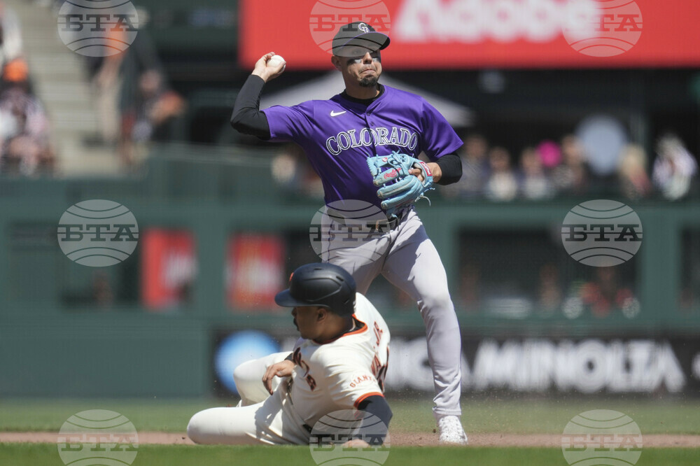 Rockies Giants Baseball