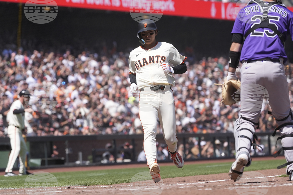 Rockies Giants Baseball