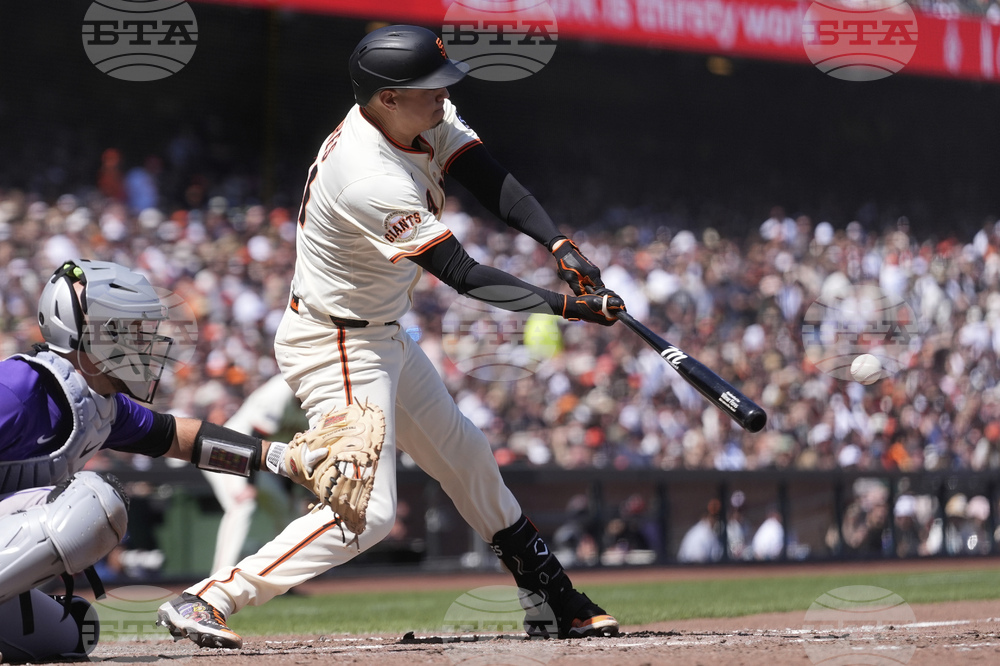 Rockies Giants Baseball
