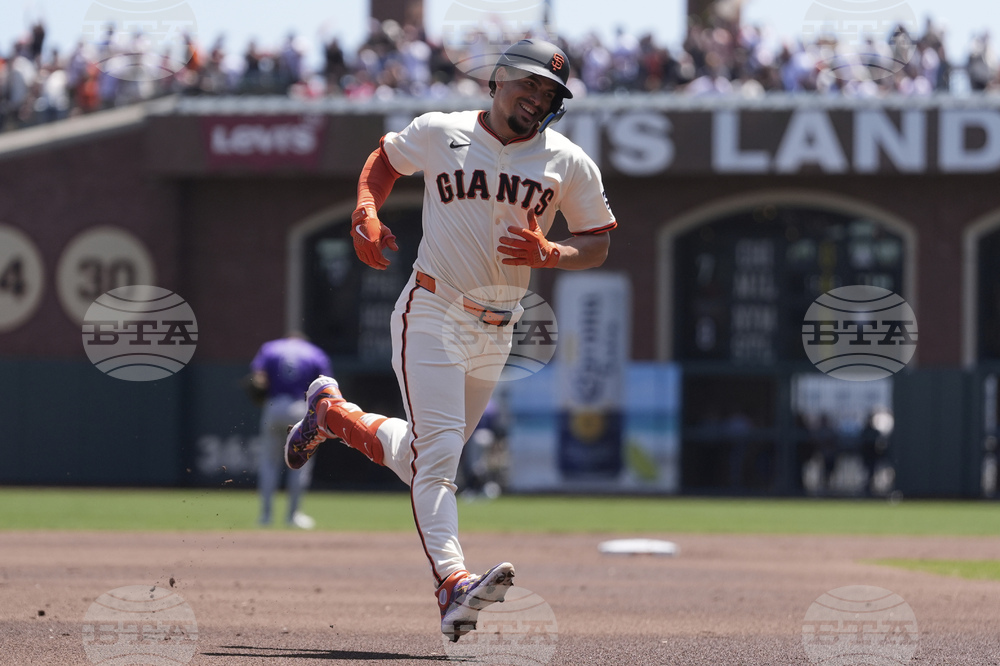 Rockies Giants Baseball