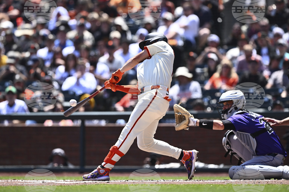 Rockies Giants Baseball