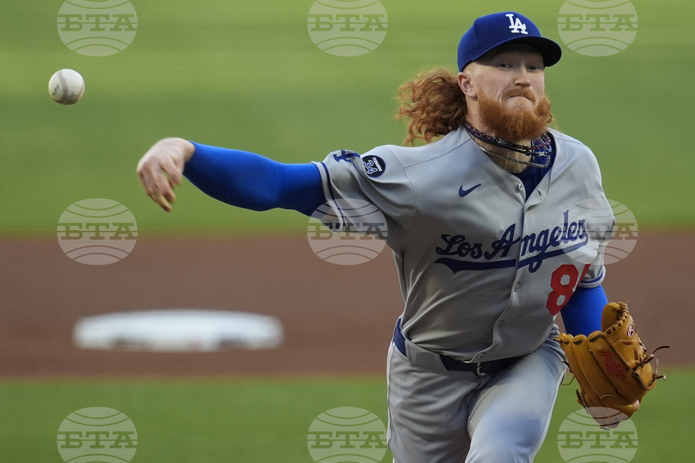 Dodgers Braves Baseball