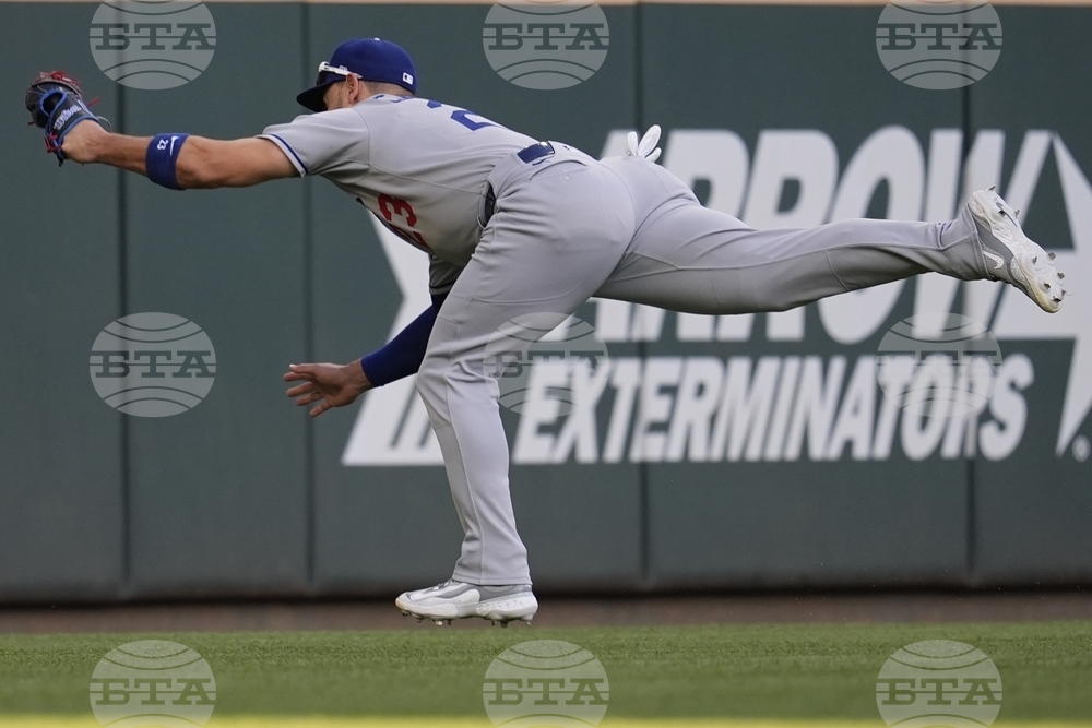 Dodgers Braves Baseball