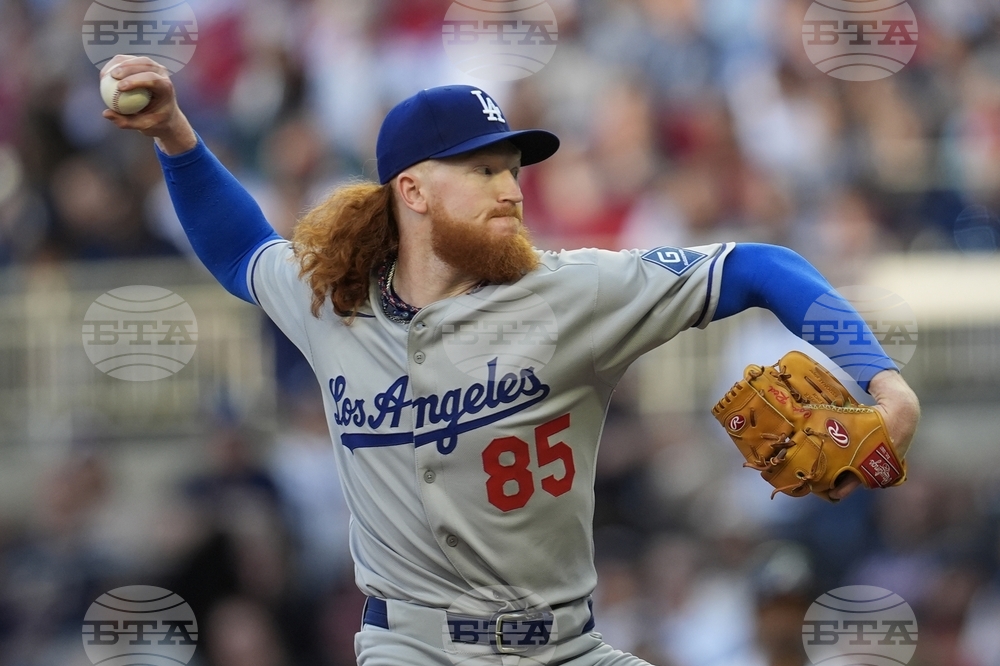 Dodgers Braves Baseball