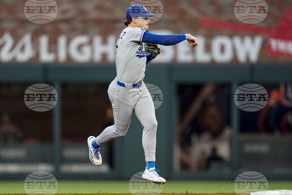 Dodgers Braves Baseball