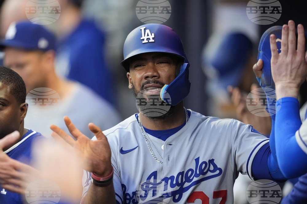 Dodgers Braves Baseball