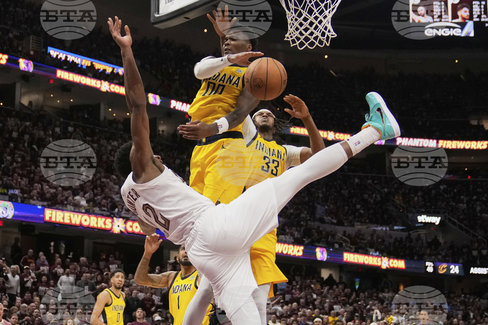 APTOPIX Pacers Cavaliers Basketball