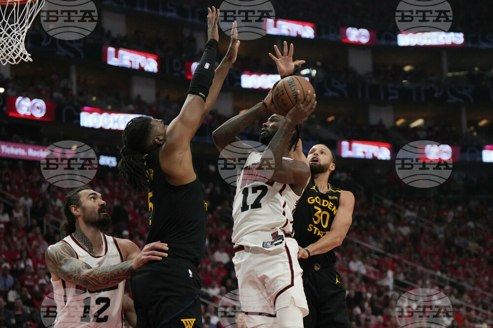 Warriors Rockets Basketball
