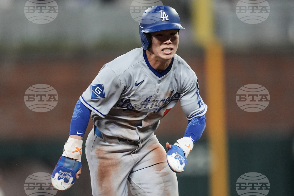 Dodgers Braves Baseball