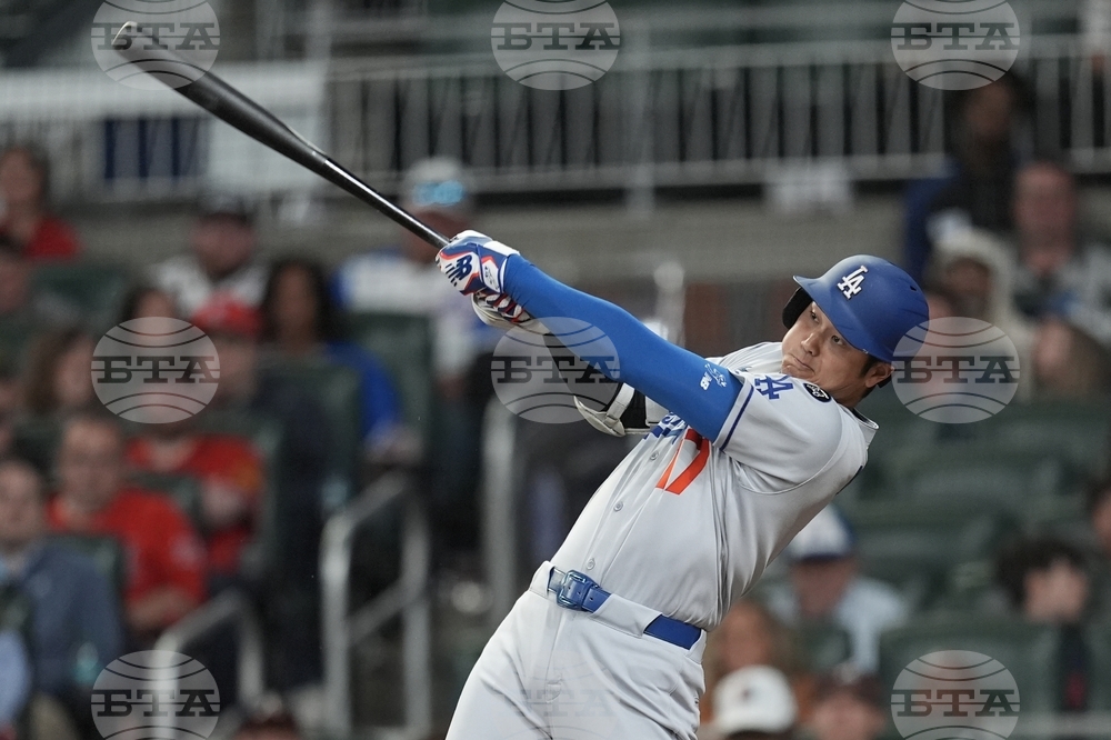 Dodgers Braves Baseball