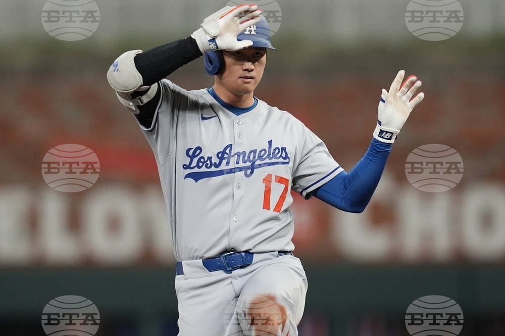 Dodgers Braves Baseball