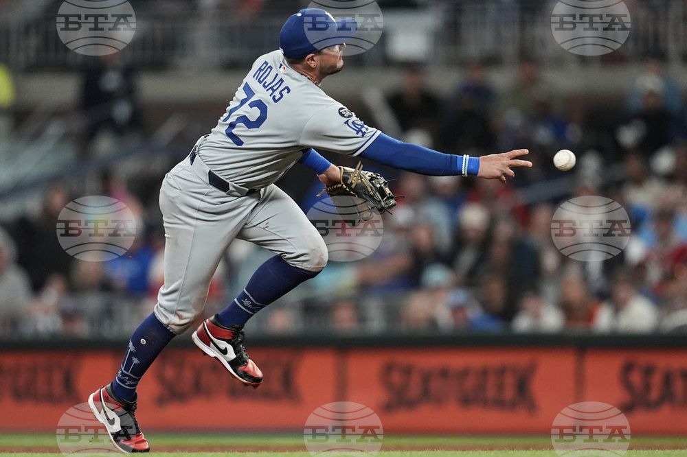 Dodgers Braves Baseball