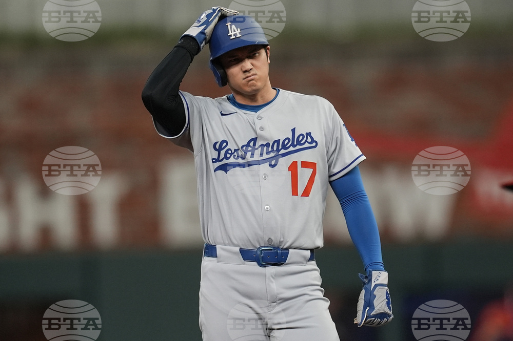 Dodgers Braves Baseball