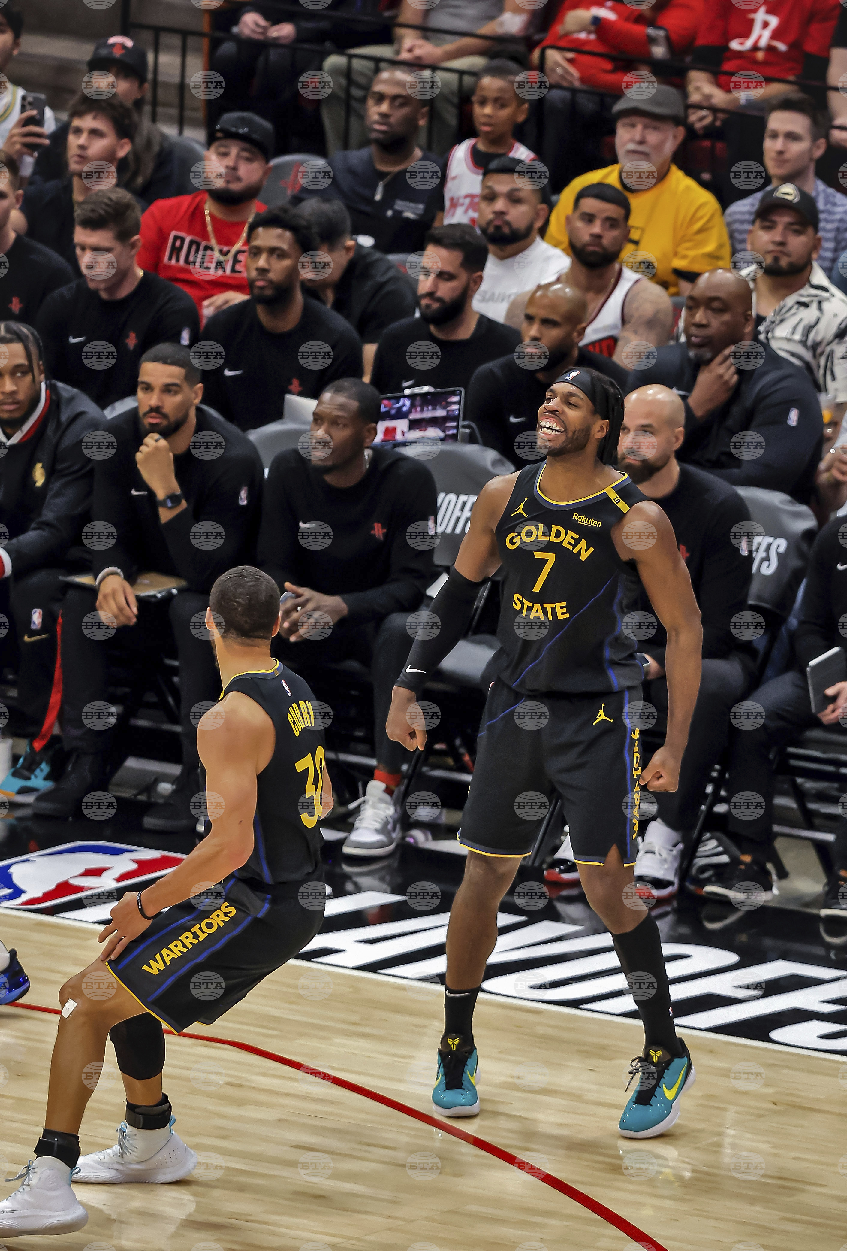Warriors Rockets Basketball