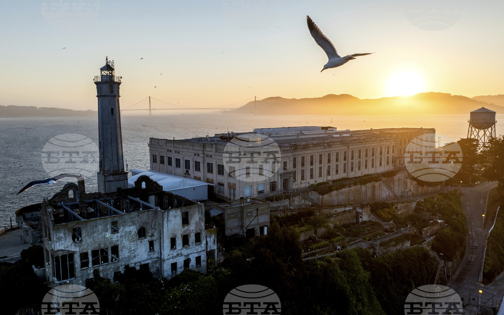 APTOPIX Trump Alcatraz
