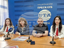 Национален пресклуб на БТА Шумен - благотворителна изложба - СУ „Сава Доброплодни"