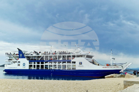 Света гора - ферибот - епископ Герасим - манастир „Св. вмчк. Георги Зограф“