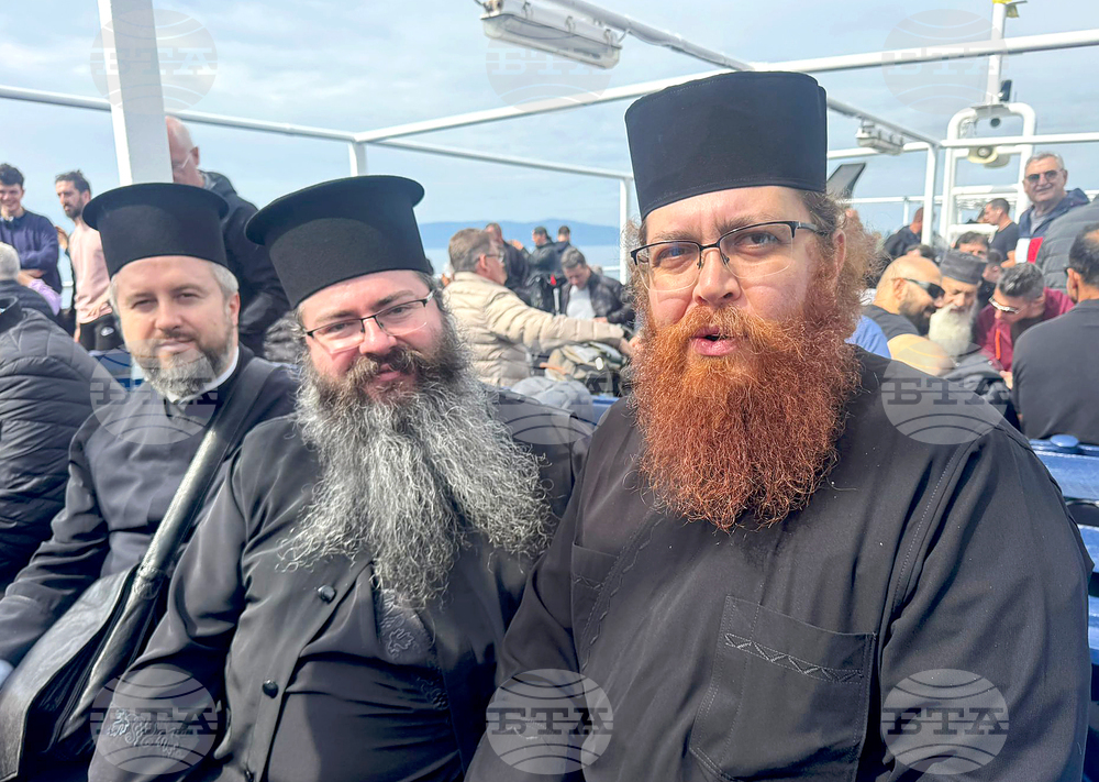 Света гора - ферибот - епископ Герасим - манастир „Св. вмчк. Георги Зограф“