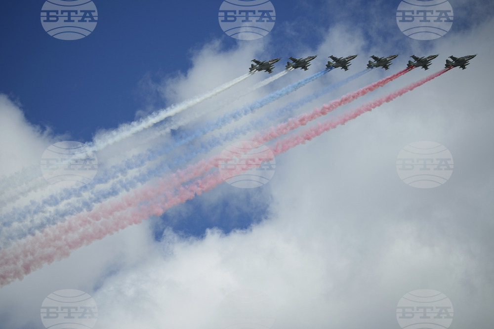 Russia Victory Day Parade Rehearsal