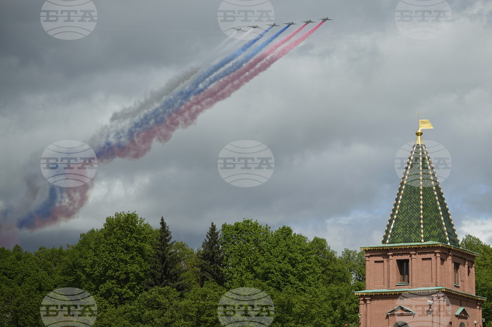 Russia Victory Day Parade Rehearsal