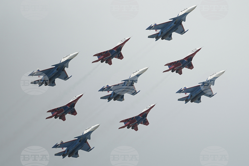 Russia Victory Day Parade Rehearsal