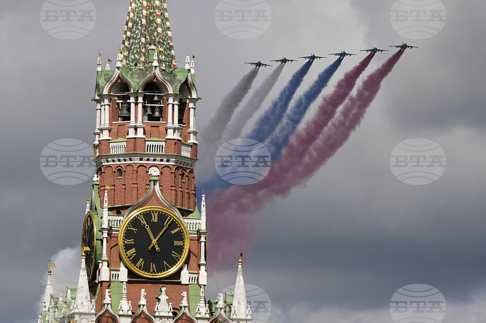 Russia Victory Day Parade Rehearsal