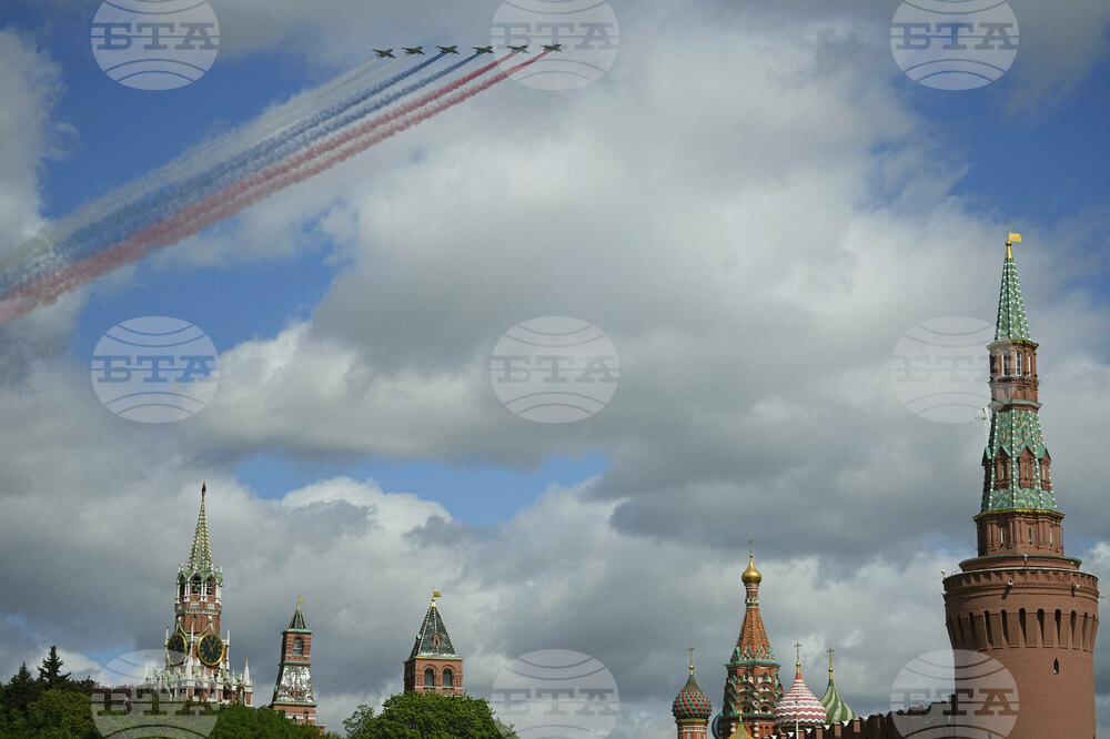 Russia Victory Day Parade Rehearsal